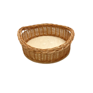 Proutěný podnos Kruh střední