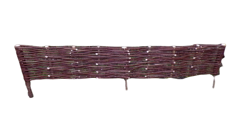 Proutěné obruby záhonů