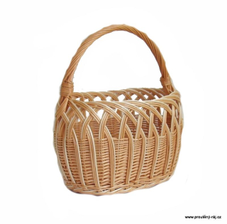 Proutěný koš Ažur větší