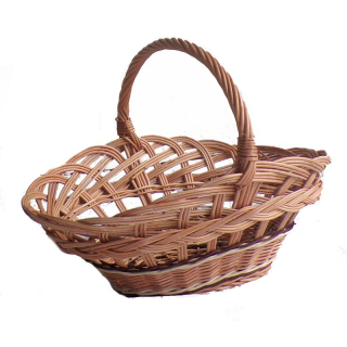 Proutěný koš MÍSA střední