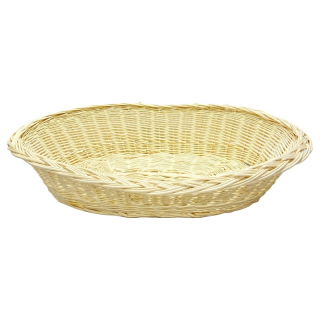 Proutěný pelíšek 60 cm bílý